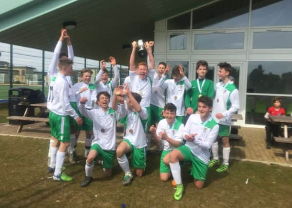 Champions - Bognor's under-15s