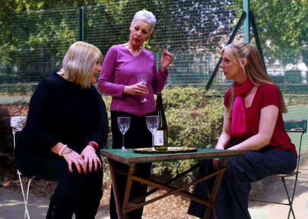 From left: Jan Bell, Chrystelle Tarr and Hazelle Woodhurst. Picture by Alan Needham