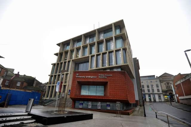 University of Brighton, Priory Square, Hastings. SUS-160127-130330001