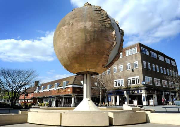 Shelley Fountain in Horsham. Pic Steve Robards SR1611257 19-04-16 SUS-160419-160127001