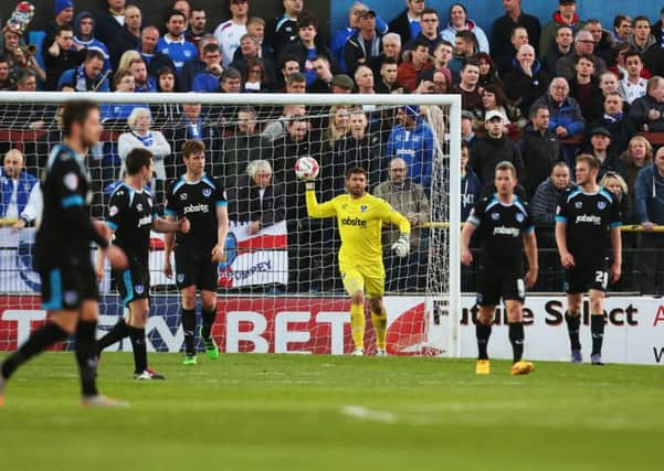 Pompey had a tough time at York but kept the backing of their great fans. Picture: Joe Pepler