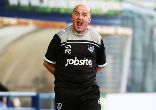 Pompey boss Paul Cook