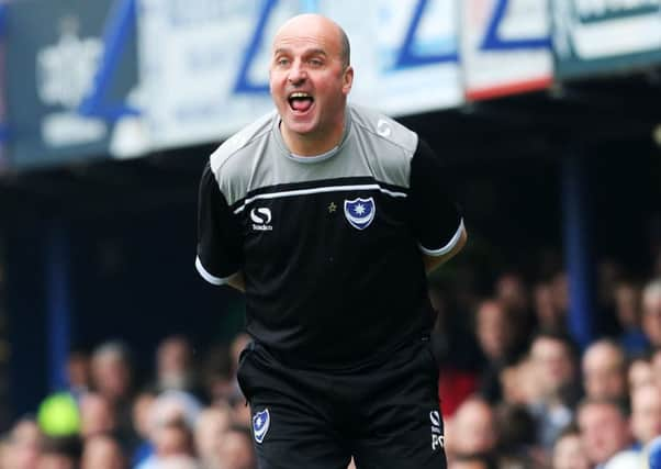 Pompey boss Paul Cook Picture: Joe Pepler