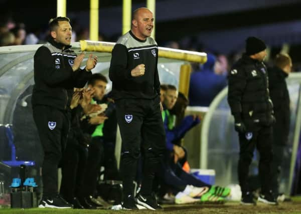 Pompey boss Paul Cook. Picture: Joe Pepler