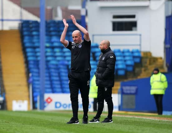 Paul Cook still has belief. Picture: Joe Pepler