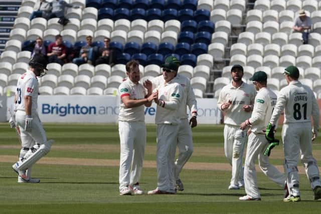 Sussex v Leicestershire - day one at Hove. Picture by Phil Westlake