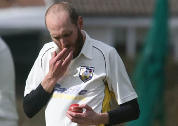 Aldwick opening bowler Ollie Smith / Photo by Derek Martin