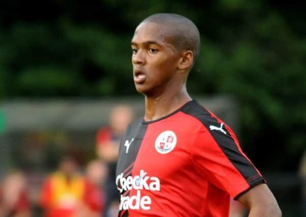 Burgess Hill v Crawley Town. Lewis Young. Pic Steve Robards SR1516640 SUS-150716-172014001