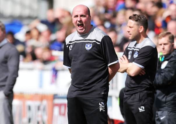 Pompey boss Paul Cook Picture: Joe Pepler