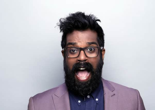 Romesh Ranganathan at the Congress Theatre in October 2016 SUS-160202-115231001