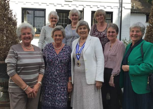 Fryern Ladies at their recent meeting