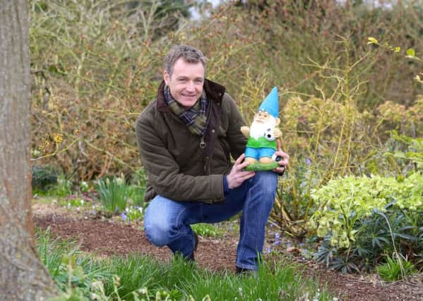 BBC Gardener's World presenter Chris Beardshaw pictured talking about the generations of gardens for Bradstone. Picture by Shaun Fellows / Shine Pix