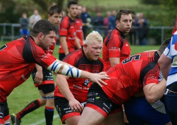 Joss Towsend (centre) Heath Player of the Season 2016