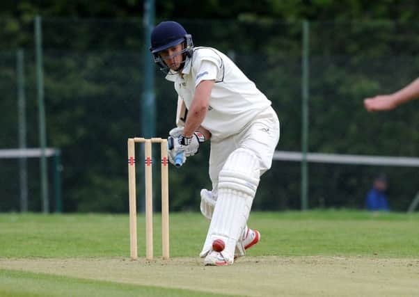 Cricket: Sussex League, Premier Division: Horsham v Cuckfield (bowling),  James Johnson. Pic Steve Robards  SR1614415 SUS-160523-130512001