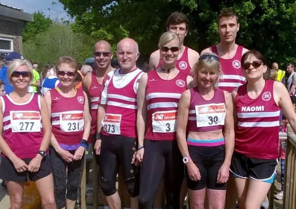 Haywards Heath Harriers at the Horsham 10k