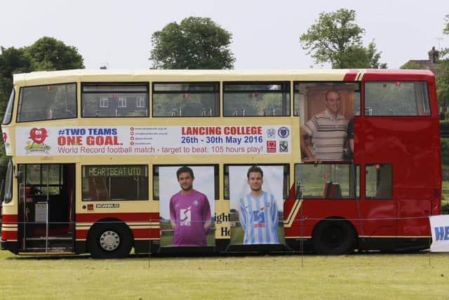 Lancing College world record attempt May 26-30. Photo by Eddie Mitchell.