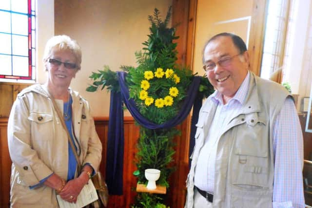 Christchurch Festival of Flower, Bexhill. Photo by Margaret Garcia.
Stuart and Deirdre Earl SUS-160531-072536001