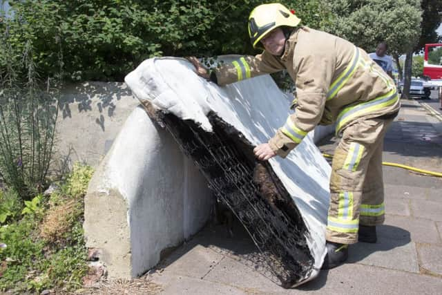 Firefighters were called ot a bedroom fire in Worthing on Sunday (June 5) SUS-160506-143516001