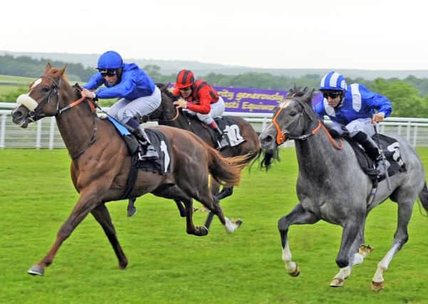 Boynton (William Buick) wins at Goodwood's first Friday night fixture / Picture by Malcolm Wells