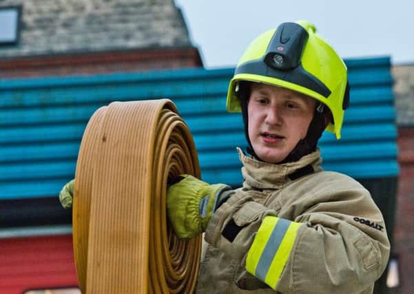 Visitors can try their hands at hose running and more at the have a go days at the stations