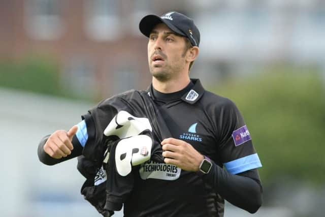 David Wiese. Sussex Sharks v Kent Spitfires. Picture by Phil Westlake