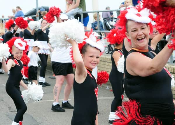 The Wonder Girls taking part in the parade. ks16000747-10 SUS-161106-215729008