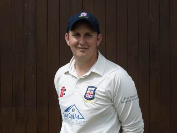 Bexhill Cricket Club captain Johnathan Haffenden