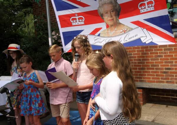 Pupils at Little Horsted School - Picture by Ron Hill