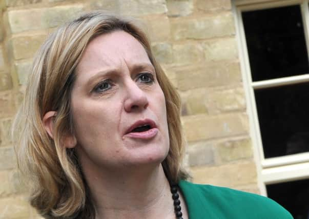 Amber Rudd. Picture by Mecha Morton