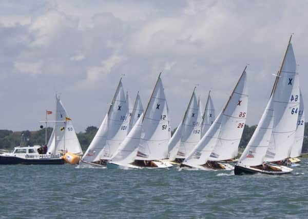 Points Week action is a stunning sight at Itchenor/ Picture by Mary Pudney