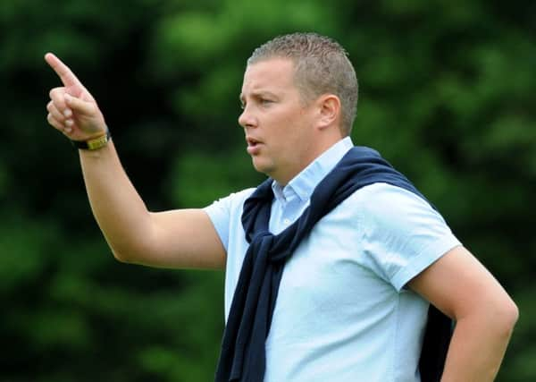 East Grinstead FC V Crawley Town FC. 09-07-16. Pic Kevin Shaw
KRS10049d - Manager Matt Longhurst. SUS-161107-120556001