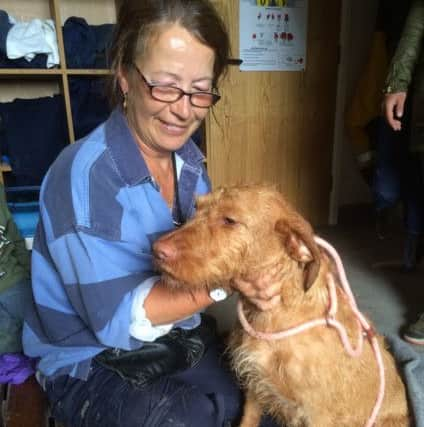 Mrs Blackman said the RNLI were her heroes after saving her dog