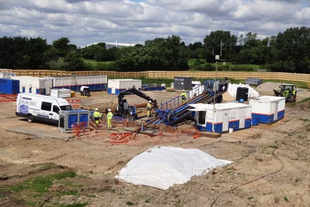 The construction site for the Rampion Wind Farm project. Picture: Eddie Mitchell