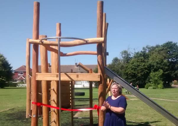 The new playground in Ferring