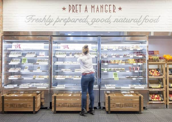 Pret A Manger interior