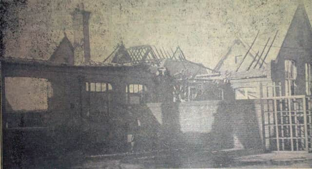 Victory Road school fire 1940