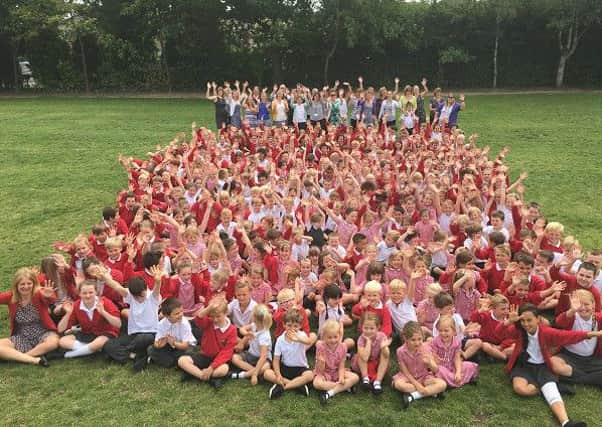 The children of Northlands Wood Primary School recently took part in a Race for Life raising money for Cancer Research.  The sponsorship has now been counted and in total the children raised a staggering Â£5,200 to which Gift Aid will be added making a total of over Â£6,000.