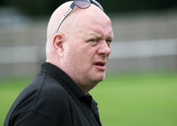 DM16135304a.jpg Footabll: St Francis v Little Common. St Francis manager, Simon Boddie. Photo by Derek Martin