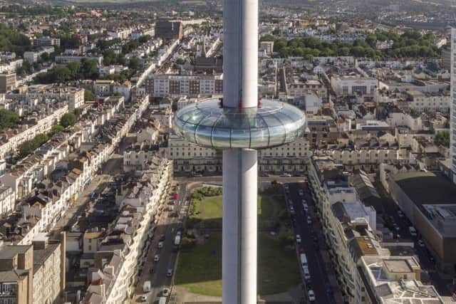 British Airways i360. Photo: Visual Air