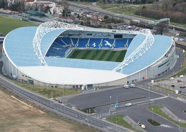 The Amex Stadium. Picture by Paul Hazlewood