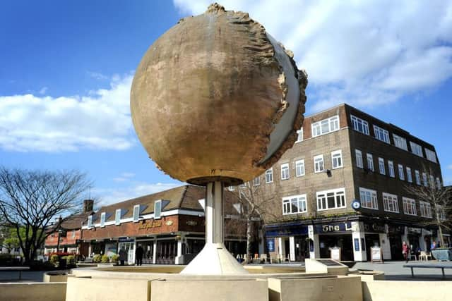 Shelley Fountain in Horsham. Pic Steve Robards SR1611257 19-04-16 SUS-160419-160127001