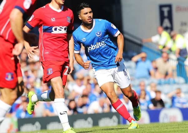 Pompey midfielder Danny Rose Picture: Joe Pepler