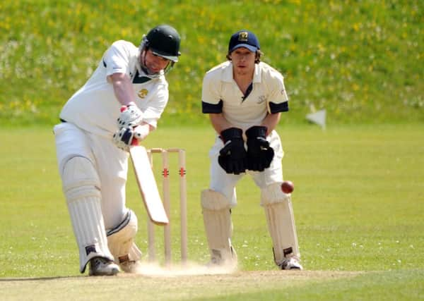 Haywards Heath (batting) v Ansty. Dan Woodfield batting, Ben Towler is keeper ENGSUS00120130525194850