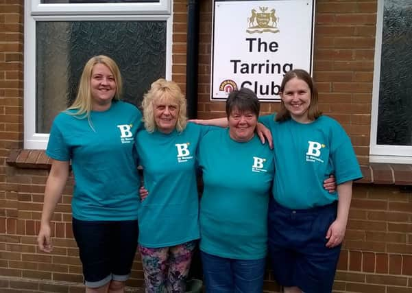 Daring Four, from left to right, Leigh-Ann Cotton, Sylvia Jones, Valerie Hitchon and Emma Wallace