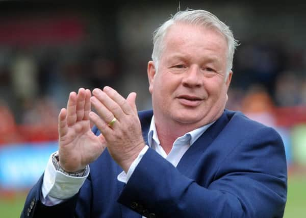 Crawley Town FC Manager Dermot Drummy. 07-05-16. Pic Steve Robards  SR1613170 SUS-160705-170454001