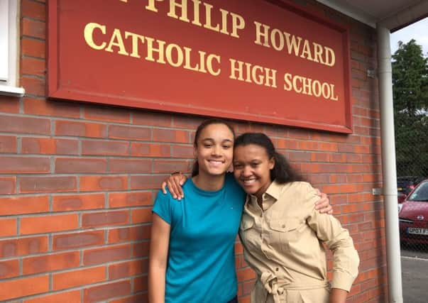 Twins Katherine and Emily Broadhurst got 22 A* and A grades between them