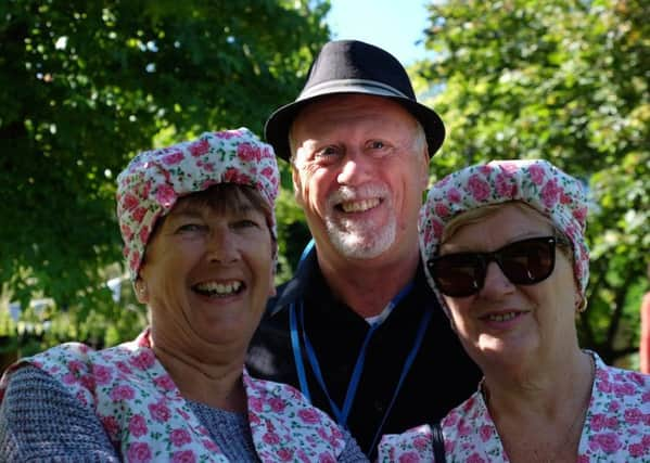 Dressing for the occasion - visitors at last year's Fabulously Vintage Day SUS-160830-141028001