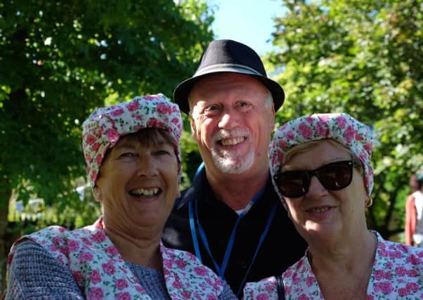 Dressing for the occasion - visitors at last year's Fabulously Vintage Day SUS-160830-141028001