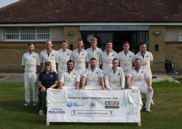 Portslade's promotion winning team