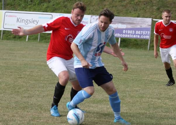 Wayne Joseph scored a stunning goal in Worthing Uniteds win at Lancing on Saturday